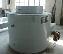 燃气台车式坩埚熔...